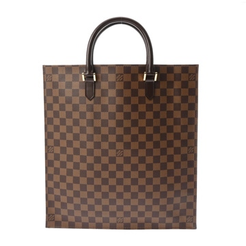ルイ ヴィトン ダミエ サックプラ  ブラウン N51140 ダミエキャンバス ユニセックス バッグ 【中古】【bag】