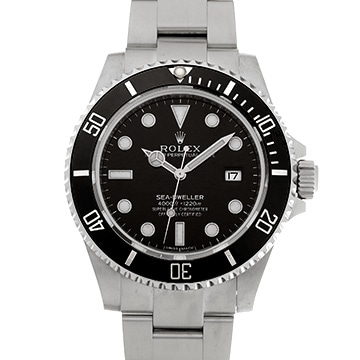 ロレックス シードゥエラー 4000 116600 ブラック メンズ 時計 【中古】【wristwatch】