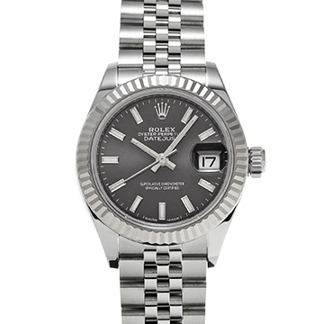 ロレックス レディ デイトジャスト 279174 ダークグレー レディース 時計 【中古】【wristwatch】