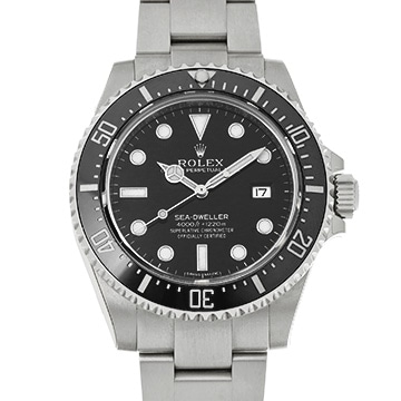 ロレックス シードゥエラー 4000 116600 ブラック メンズ 時計 【中古】【wristwatch】