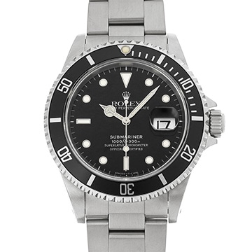 ロレックス サブマリーナ デイト 16610 ブラック メンズ 時計 【中古】【wristwatch】