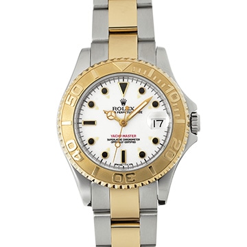 ロレックス ヨットマスター 34 68623 ホワイト ユニセックス 時計 【中古】【wristwatch】