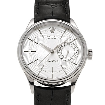 ロレックス チェリーニ デイト 50519 シルバー メンズ 時計 【中古】【wristwatch】