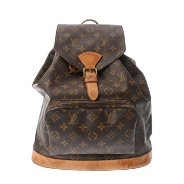 ルイ ヴィトン モノグラム モンスリ GM ブラウン M51135 モノグラムキャンバス レディース バッグ 【中古】【bag】