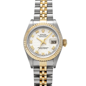 ロレックス デイトジャスト 79173 アイボリーピラミッド レディース 時計 【中古】【wristwatch】