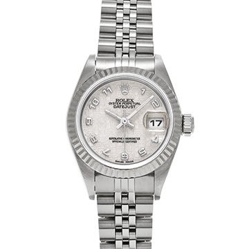 ロレックス デイトジャスト 79174 アイボリーコンピュータ レディース 時計 【中古】【wristwatch】