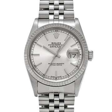 ロレックス デイトジャスト 16234 シルバー メンズ 時計 【中古】【wristwatch】