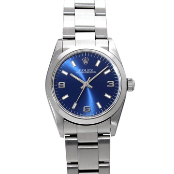 ロレックス オイスターパーペチュアル 67480 ブルー ユニセックス 時計 【中古】【wristwatch】