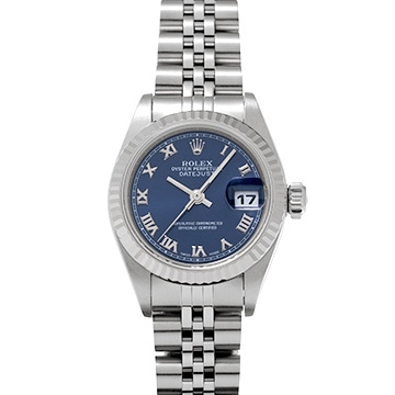 ロレックス デイトジャスト 79174 ブルー レディース 時計 【中古】【wristwatch】