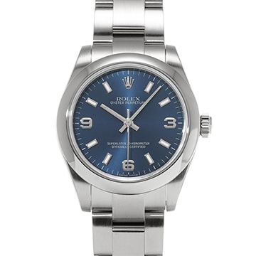 ロレックス オイスターパーペチュアル 31 177200 ブルー ユニセックス 時計 【中古】【wristwatch】