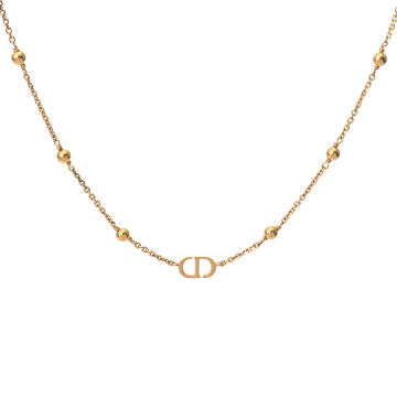 ディオール CLAIR D LUNE ネックレス ゴールド メタル レディース ジュエリー 【中古】【jewelry】