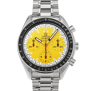 オメガ スピードマスター レーシング ミハエル・シューマッハ 3510.12 イエロー メンズ 時計 【中古】【wristwatch】