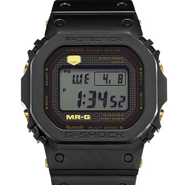 カシオ G-SHOCK MRG-B5000シリーズ MRG-B5000B-1JR ブラック メンズ 時計 【中古】【wristwatch】