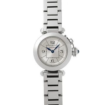 カルティエ ミスパシャ W3140007 シルバー レディース 時計 【中古】【wristwatch】