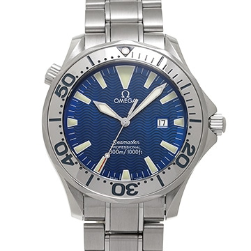 オメガ シーマスター プロフェッショナル 300 2265.80 ブルー メンズ 時計 【中古】【wristwatch】