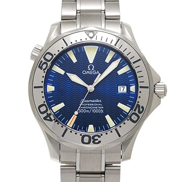 オメガ シーマスター プロフェッショナル 300 2265.80 ブルー メンズ 時計 【中古】【wristwatch】