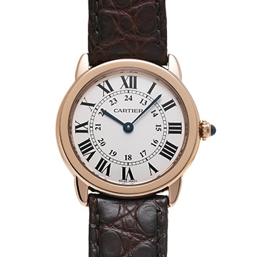 カルティエ ロンド ソロ ドゥ カルティエ SM W6701007 シルバー レディース 時計 【中古】【wristwatch】