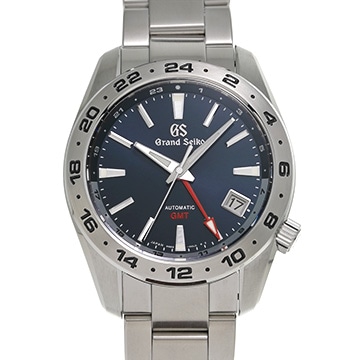 グランドセイコー スポーツコレクション メカニカル GMT SBGM245 ブルー メンズ 時計 【中古】【wristwatch】