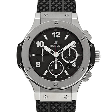 ウブロ ビッグバン スチール 301.SX.130.RX マットブラック メンズ 時計 【中古】【wristwatch】