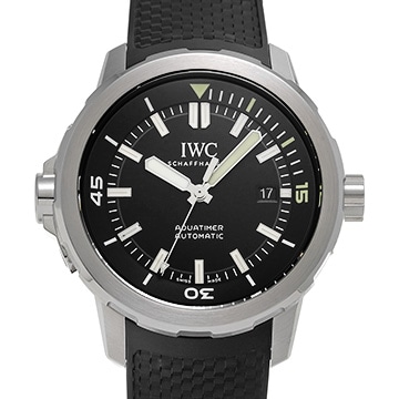 IWC アクアタイマー オートマティック IW329001 ブラック メンズ 時計 【中古】【wristwatch】