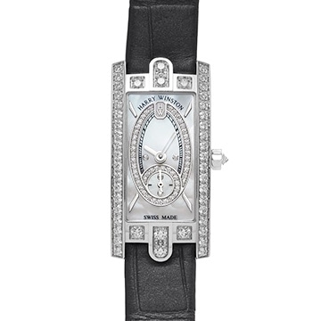 ハリー ウィンストン アヴェニュー C ミニ AVCQSS16WW001 ホワイトシェル/ダイヤモンド レディース 時計 【中古】【wristwatch】