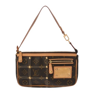 ルイ ヴィトン モノグラム ポシェット アクセソワール ブラウン M40141 モノグラムキャンバス レディース 【中古】【bag】