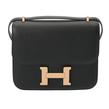エルメス コンスタンス3 18 ブラック ヴォーエプソン レディース バッグ 【未使用】【bag】