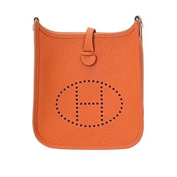 エルメス エヴリン TPM アマゾン オレンジ トリヨンクレマンス ユニセックス バッグ 【中古】【bag】