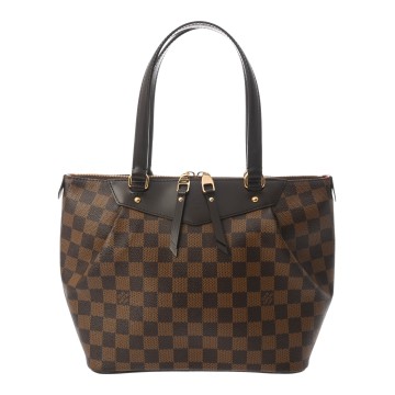 ルイ ヴィトン ダミエ ウエストミンスター PM トートバッグ エベヌ N41102 ダミエキャンバス レディース バッグ 【中古】【bag】