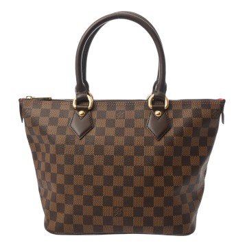 ルイ ヴィトン ダミエ サレヤ PM エベヌ N51183 ダミエキャンバス レディース バッグ 【中古】【bag】