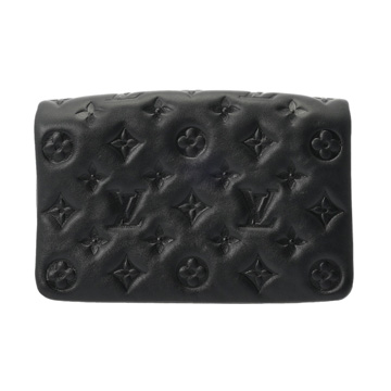 ルイ ヴィトン ポシェットクッサン ブラック M82116 ラムレザー レディース バッグ 【中古】【bag】