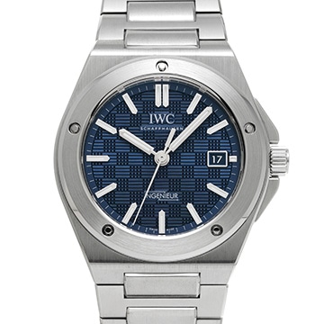 IWC インヂュニア オートマチック 40 IW328907 ブルー メンズ 時計 【中古】【wristwatch】