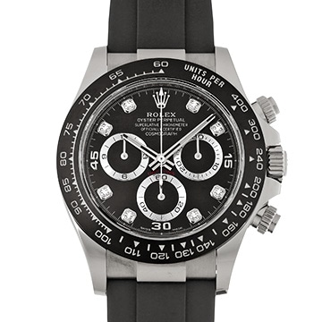 ロレックス コスモグラフ デイトナ 116519LNG ブラック/ダイヤモンド メンズ 時計 【中古】【wristwatch】