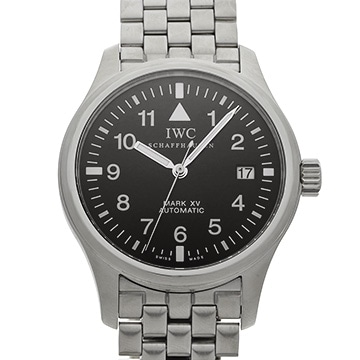 IWC パイロットウォッチ マーク XV IW325307 ブラック メンズ 時計 【中古】【wristwatch】