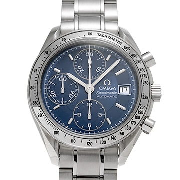 オメガ スピードマスター デイト 3513.80 ブルー メンズ 時計 【中古】【wristwatch】