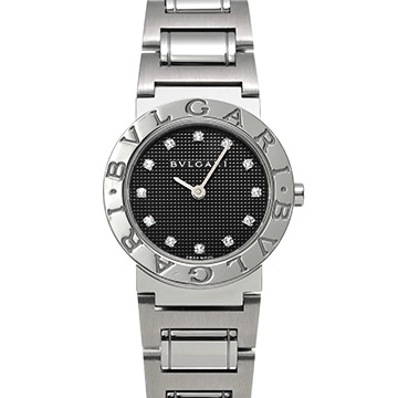 ブルガリ ブルガリ ブルガリ BBL26S ブラック/ダイヤモンド レディース 時計 【中古】【wristwatch】