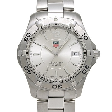 タグ ホイヤー アクアレーサー WAF1112.BA0801 シルバー メンズ 時計 【中古】【wristwatch】