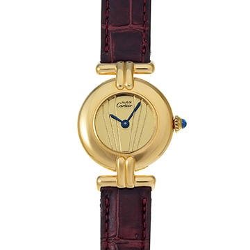 カルティエ マスト コリゼ  ヴェルメイユ SM 590002 シャンパン レディース 時計 【中古】【wristwatch】