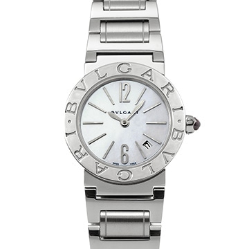 ブルガリ ブルガリブルガリ BBL26S  ホワイトシェル レディース 時計 【中古】【wristwatch】