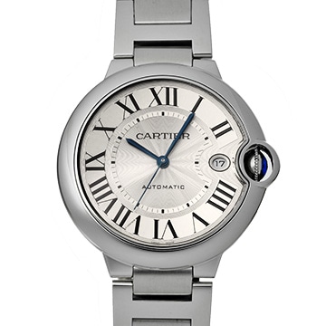カルティエ バロンブルー ドゥ カルティエ 40mm WSBB0040 シルバー メンズ 時計 【中古】【wristwatch】