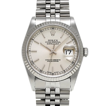 ロレックス デイトジャスト 16234 シルバー メンズ 時計 【中古】【wristwatch】