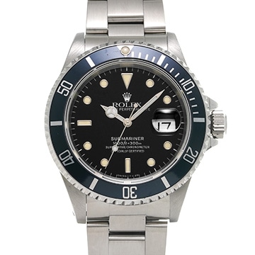 ロレックス サブマリーナ デイト 16610 ブラック メンズ 時計 【中古】【wristwatch】