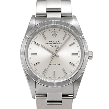 ロレックス エアキング 14010M シルバー メンズ 時計 【中古】【wristwatch】