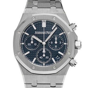 オーデマ ピゲ ロイヤルオーク クロノグラフ 26240ST.OO.1320ST.05 ナイトブルー メンズ 時計 【中古】【wristwatch】
