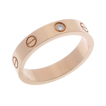 カルティエ ミニラブリング #53 1PD ゴールド K18イエローゴールド YG レディース ジュエリー 【中古】【jewelry】