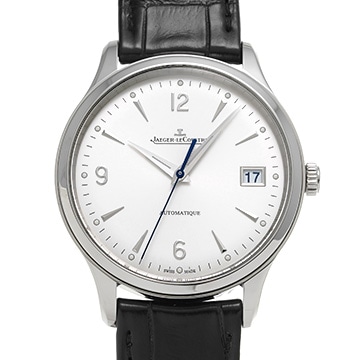 ジャガー ルクルト マスター コントロール デイト Q4018420 シルバーグレー メンズ 時計 【中古】【wristwatch】