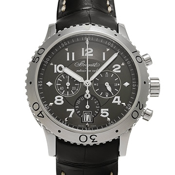 ブレゲ トランスアトランティック タイプXXI 3810ST/92/9ZU グレー メンズ 時計 【中古】【wristwatch】