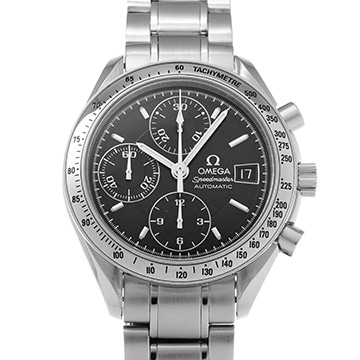 オメガ スピードマスター デイト 3513.50 ブラック メンズ 時計 【中古】【wristwatch】