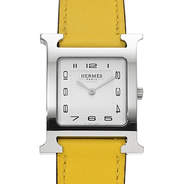 エルメス Hウォッチ HH1.510 ホワイト ユニセックス 時計 【中古】【wristwatch】