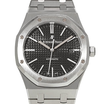 オーデマ ピゲ ロイヤルオーク オートマティック 15400ST.OO.1220ST.01 ブラック メンズ 時計 【中古】【wristwatch】